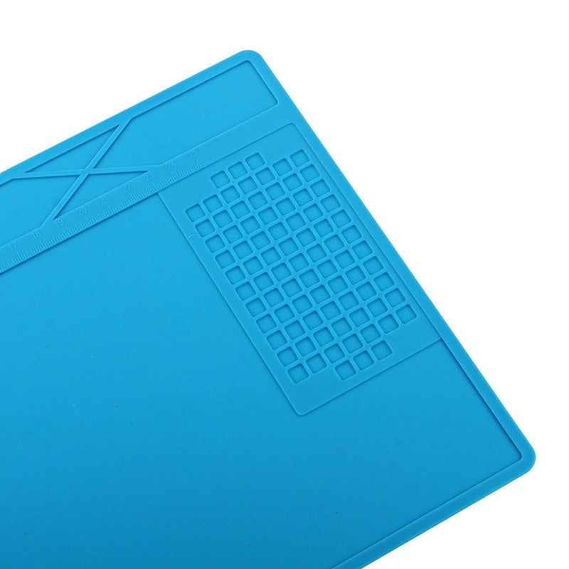 31x21cm Silicone Pad Heat Insulation Desk Mat Maintenance Platform for BGA Soldering Repair Station