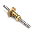 Machifit T8 100mm 8mm Lead Screw with Anti-Backlash Nut CNC Parts