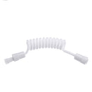 ABS Portable Bidet Sprayer Set Handheld Three Outlet Water Separator Retractable w/ 1.5m Spring 1/2" Hose Adapter Free Mounting Bracket Switch Toilet Cleaning Tool