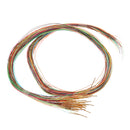 200Pcs R50-2W7 Length 17.5mm Spring Test Probe Receptacle Pre-wired