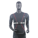 LED Fiber Reflective Vest Night Cycling Running Outdoor Safety Sports Clothes