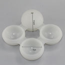 KCASA KC-IM01 4 Spherical Round Silicone Ice Lattice Cube Mold Maker Tray Whiskey Cocktail Party