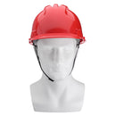 Front Brim Hard Hat Safety Helmet Vented Suspension Adjustable