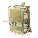 Outdoor Fishing Nylon Bag Vest Waist Pouch Bag For Outdoor Activities