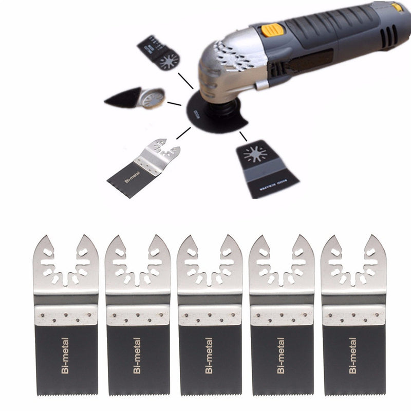 5pcs Bi-metal Saw Blade Multitool for Fein Makita Oscillating Multi Tools