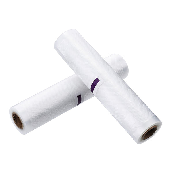 2Pcs/Set Washable Vacuum Food Sealer Bags Rolls Sous Vide Bag BPA-Free Resuable Food Storage Bags for Vacuum Sealer Machine