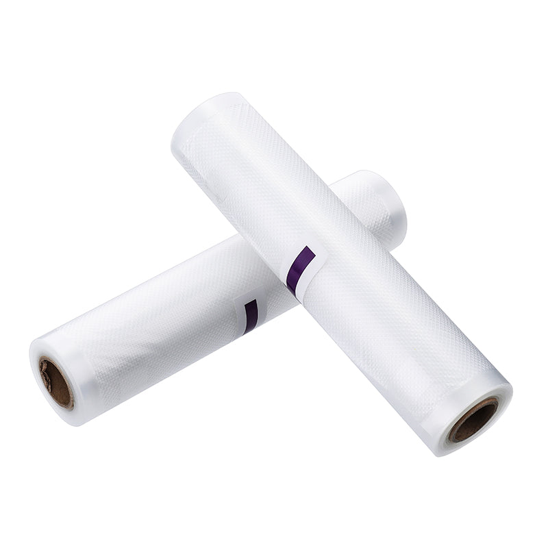 2Pcs/Set Washable Vacuum Food Sealer Bags Rolls Sous Vide Bag BPA-Free Resuable Food Storage Bags for Vacuum Sealer Machine