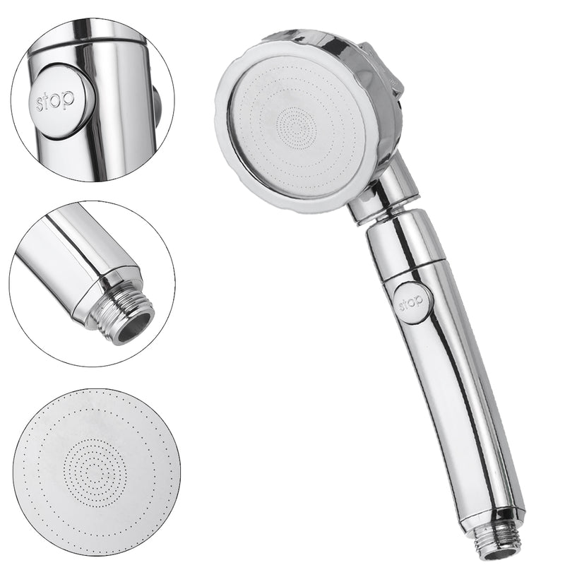 High Pressure Handheld Water-Saving Filtration Shower Head with ON/Off Switch
