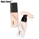 5 Colors Tight Fit Foundation Oil-control Facial Cream Base Brighten Cheek Concealer Makeup Natural Moisturizer