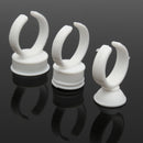 10Pcs White Plastic Ring Ink Tattoo Cups Tattoo Supplies Permanent Makeup