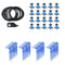 20 Set 8L Arrow Drip Irrigation System 4-Way Micro Flow Dripper Potted Plants With Greenhouse