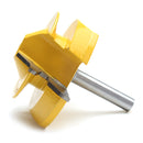 8mm Shank 45 Degree Lock Miter Glue Joint Router Bit Woodworking Cutter