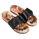 Foot Massager Non-slip Cobblestone Mat Men & Women Massage Slippers Shoes Moxibustion
