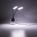LED Aquarium Light, Saltwater Freshwater Fish Tank Clip On Lamp for Coral, Planted Nano Aquarium Tank