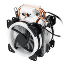 Aurora CPU Cooler RGB Cooling Fan 4Pin For Intel LGA 775 1150 1151 1155 1156 1366 AMD