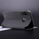 Bakeey Flip Fabric Soft Silicone Edge Shockproof Full Body Protective Case For Xiaomi Mi Play