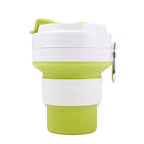 IPRee 350ml Silicone Folding Cup Portable Telescopic Water Drinking Bottle Coffee Mug