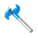 Drillpro 1/4*1-3/8 Inch T Slot Router Bit Straight Shank T-Track Woodworking Cutter