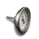 Homebrewing Beer Brewing Wine Thermometer Weldless Bi-metal Thermometer Kit 3"Face-2"Probe 1/2"MNPT