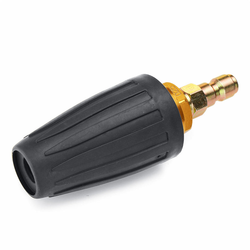 3600 PSI High Pressure Washer Rotating Turbo Head Nozzle Spray Tip 2.5-4 GPM