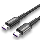 KUULAA 60W PD QC 4.0 Type C to Type C Fast Charging Data Cable For Huawei P30 Pro Mate 30 5G Xiaomi Mi9 9Pro 5G S10+ Note 10