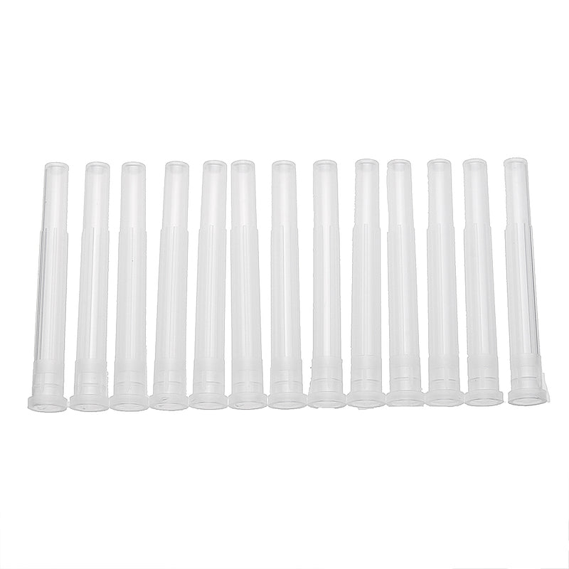 54Pcs/Set Dispensing Needle Kits Blunt Tip Syringe Needles Cap for Refilling and Measuring Liquids Industrial Glue Applicator