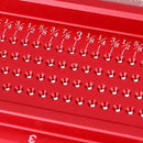 Drillpro TS 6 Inch Aluminum Alloy Hole Precision Marking T Ruler Hole Positioning Measuring Ruler Woodworking Scriber Scribing Tool