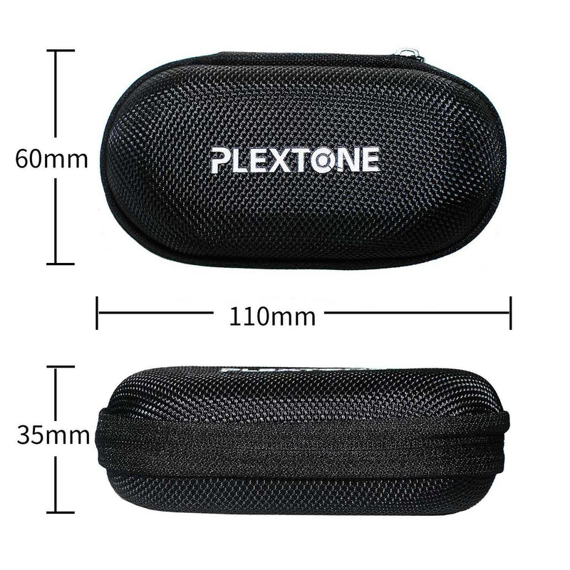 PLEXTONE Universal Portable Waterproof Zipper Nylon Earphone USB Cable MP3 Memory Card Battery Digital Gadgets Organizer Storage Bag