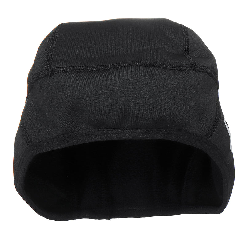 Winter Fleece Motorcycle Warm Cycling Cap Outdoor Sports Thermal Hat Black
