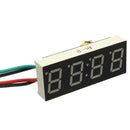 DC 7-30V Digital LED Clock For Car Truck Motorcycle Motor 24 Hour Time