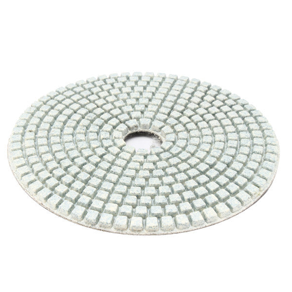 7pcs 5 Inch 50-3000 Grit Diamond Polishing Pad Sanding Disc for Marble Concrete Granite Glass