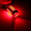 2pcs 1157 LED Car Red Flashing Strobe Rear Alert Brake Lights Bulb Reversing Tail Stop Lamps Bulb