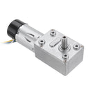 Machifit JGY-370 DC 12V 10/30/90/150RPM Motor Reduction Gear Turbine Worm Self-locking Encoder Signal Feedback Motor
