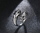 Open Skull Casting Men's Ring Jewelry