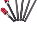 Drillpro 6pcs 60-300mm Quick Release Screwdriver Bit Holder 1/4 Inch Hex Shank Extension Bar