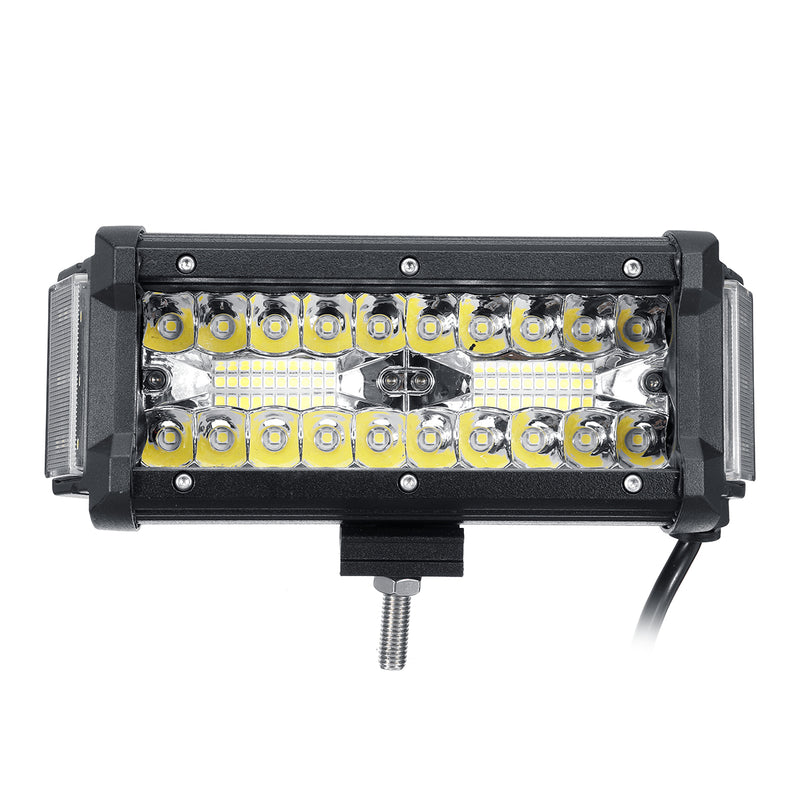 6.5inch 56W LED Work Light Bar 10-32V IP67 Driving Lamp With Side Light For Offroad SUV ATV UTV 4WD Truck