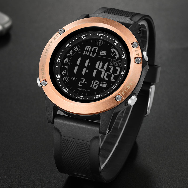 READ R5010 BT4.0 Stepcount Message Call Reminder Alarm Clock Remote Camera Smart Digital Watch