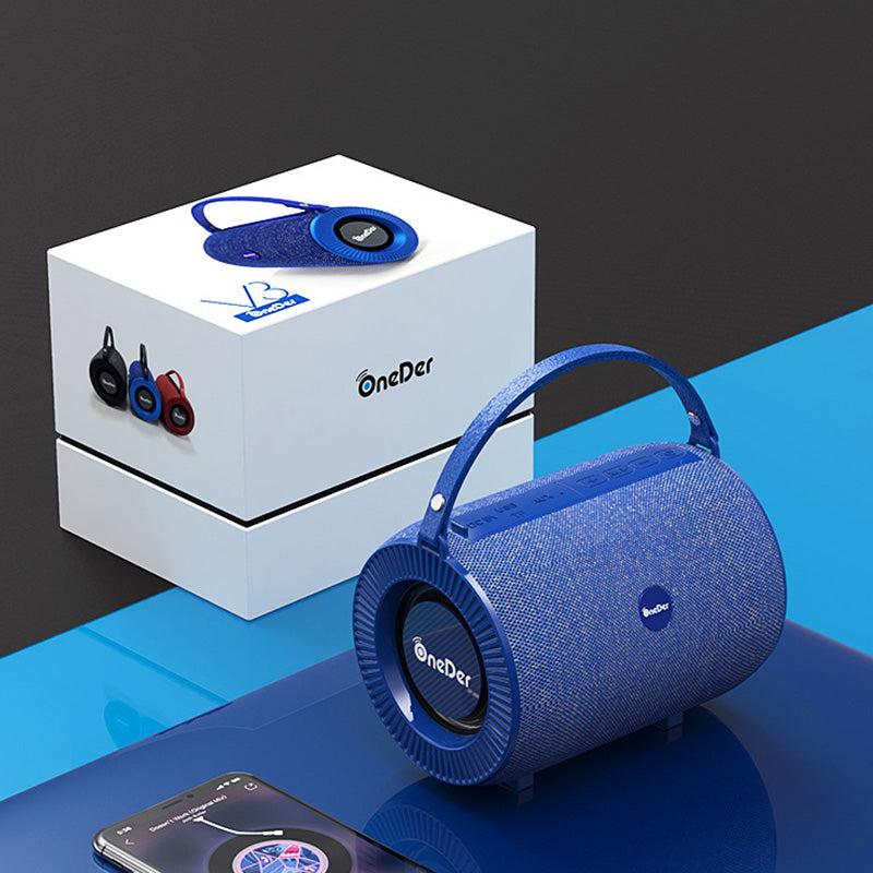 OneDer V3 HiFi Wireless bluetooth Speaker Stereo TF Card AUX Portable Outdoor Speaker with Mic