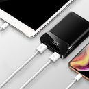 Bakeey 10000mAh Dual USB LED Display Fast Charging Power Bank Case For iPhone XS 11 Pro Huawei Mate 30 Xiaomi 9Pro Oneplus 6T 7 Pro