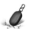 Bakeey Portable Shockproof Solid Color Silicone Earphone Storage Case with KeyChain for Samsung Galaxy Buds