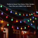 4M Warm White Colorful Ball Starry Lamp 28LED String Light for Garden Christmas Wedding Party AC110V AC220V