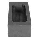 65x30x20mm Graphite Crucible Casting Melting Ingot Mold for Refining Melting 14OZ Silver/26OZ Gold
