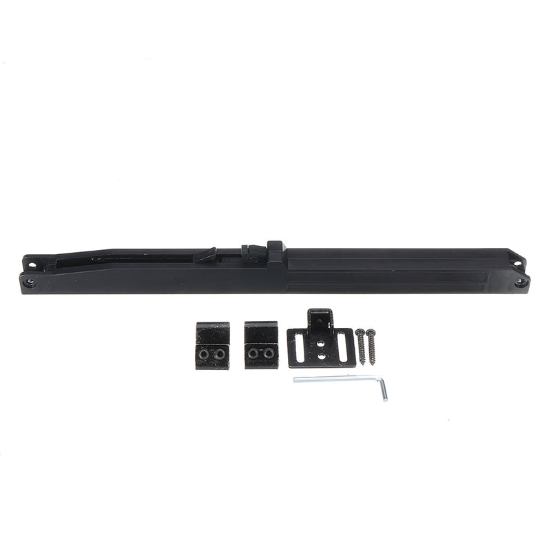 Barn Door Soft Close Mechanism Spring Buffer Damper Upgarded Hole-Free Version Sliding Barn Door Hardware Adjustable Door Stopper