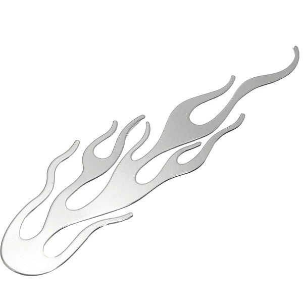 Flames Stickers 3D Decals Metal Motorcycle Car Decoration