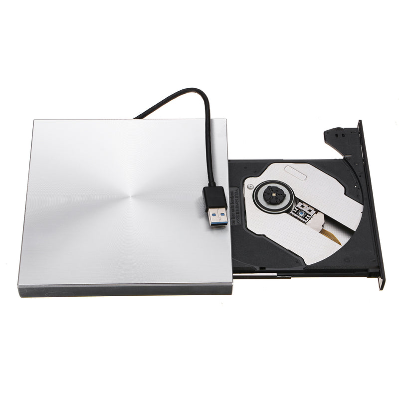 Portable External Slim USB 3.0 Pop-Up DVD-RW/CD-RW Burner Recorder Optical Drive