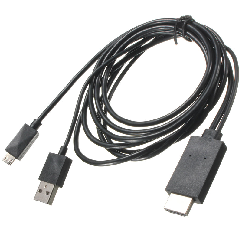 Micro USB 5-pin 11-pin MHL to High Definition Multimedia Interface 1080P Adapter Phone Video Cable