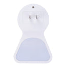 5A 9 LED Plug Socket Lamp Plug-in Wall Hallway Night Light USB Charging US/EU Plug