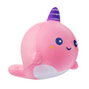 Squishy Narwhal Uni Whale Jumbo 11CM Slow Rising With Packaging Collection Gift Soft Toy