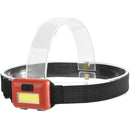 XANES 201 450LM COB LED Ultralight Headlamp 3 Switch Modes Adjustable Camping Running 3*AAAA Battery