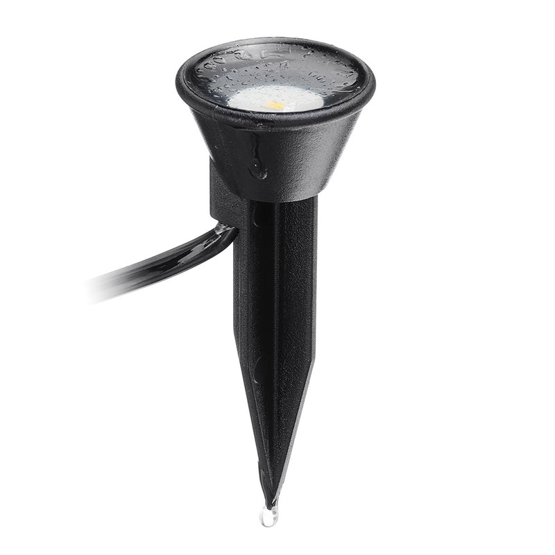 Solar Powered Dual Spot Light Outdoor Garden Landscape Spotlight Yard Lawn Lamp